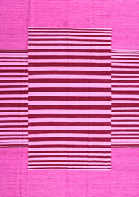 Abstract Pink Contemporary Rug, con1700pnk