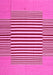 Abstract Pink Contemporary Rug, con1700pnk