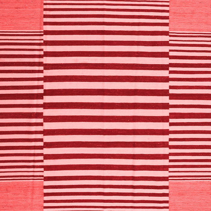 Machine Washable Abstract Red Contemporary Rug, wshcon1700red