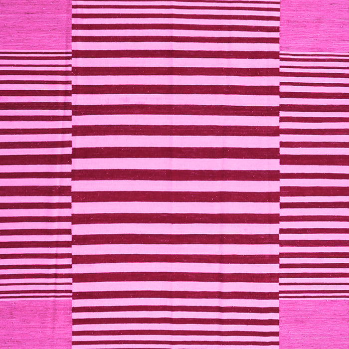 Machine Washable Abstract Pink Contemporary Rug, wshcon1700pnk