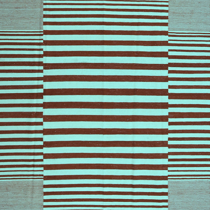 Machine Washable Abstract Light Blue Contemporary Rug, wshcon1700lblu