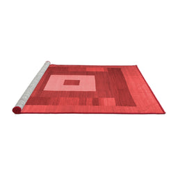 Contemporary Red Washable Rugs