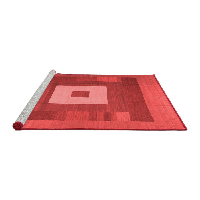 Contemporary Red Washable Rugs
