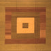 Serging Thickness of Abstract Orange Contemporary Rug, con1701org