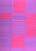 Abstract Pink Contemporary Rug, con1702pnk