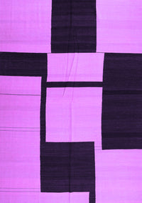 Abstract Purple Contemporary Rug, con1703pur