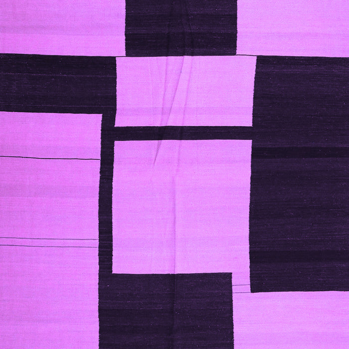 Abstract Purple Contemporary Rug, con1703pur