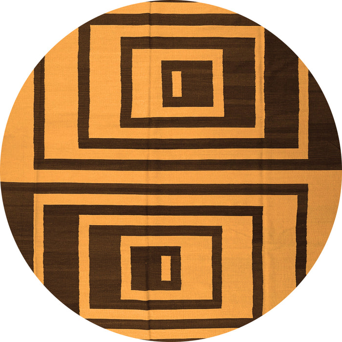 Machine Washable Abstract Orange Contemporary Area Rugs, wshcon1704org