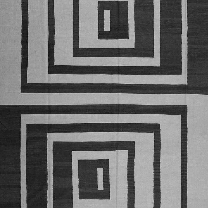 Abstract Gray Contemporary Rug, con1704gry