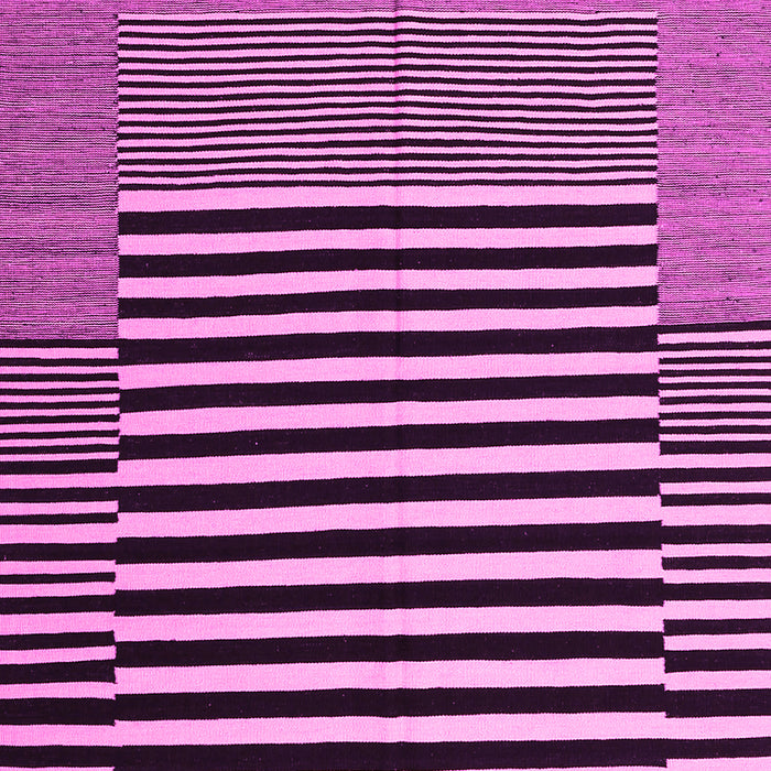 Machine Washable Abstract Pink Contemporary Rug, wshcon1705pnk