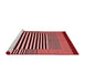 Contemporary Red Washable Rugs