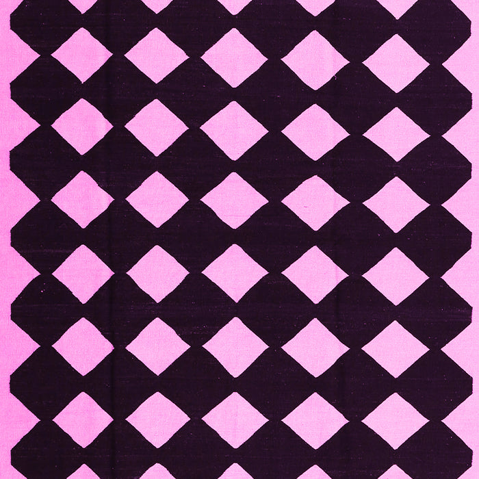 Abstract Pink Contemporary Rug, con1706pnk