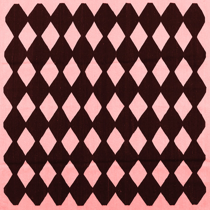 Machine Washable Abstract Red Contemporary Rug, wshcon1706red