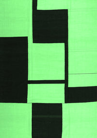 Abstract Emerald Green Contemporary Rug, con1707emgrn