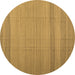 Round Machine Washable Abstract Brown Contemporary Rug, wshcon1708brn