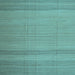 Square Abstract Light Blue Contemporary Rug, con1708lblu