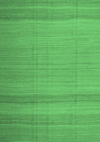 Abstract Emerald Green Contemporary Rug, con1708emgrn