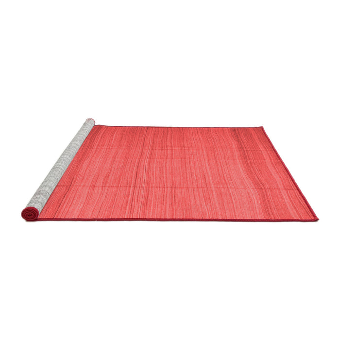 Contemporary Red Washable Rugs