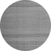 Square Abstract Gray Contemporary Rug, con1708gry