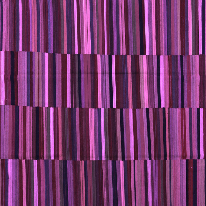 Square Machine Washable Abstract Purple Contemporary Area Rugs, wshcon1709pur