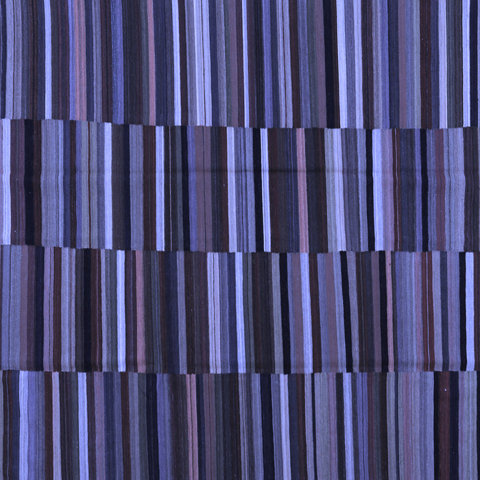 Square Machine Washable Abstract Blue Contemporary Rug, wshcon1709blu