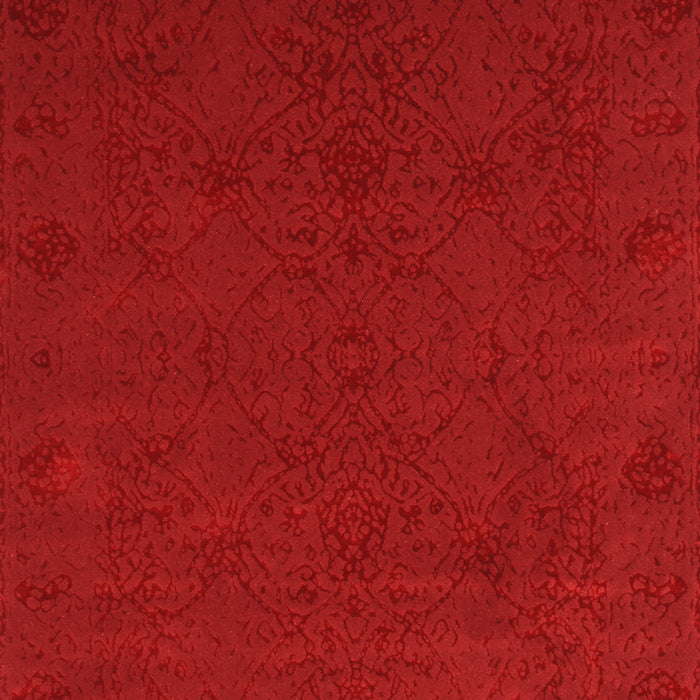 Abstract Orange Contemporary Rug, con170org