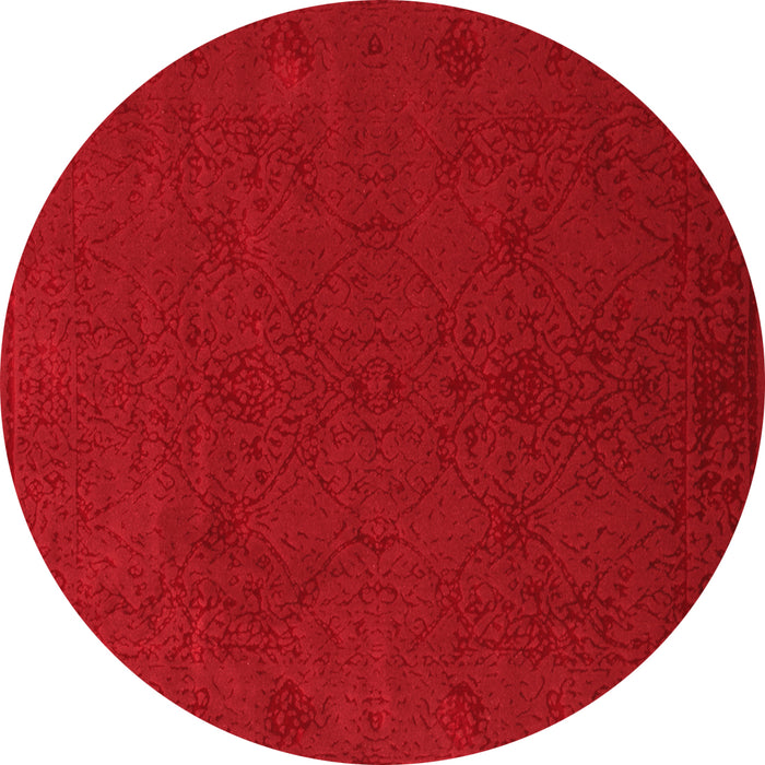 Abstract Red Contemporary Rug, con170red