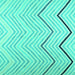 Square Machine Washable Abstract Turquoise Contemporary Area Rugs, wshcon1710turq