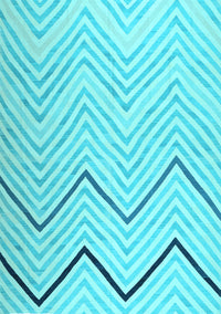 Abstract Light Blue Contemporary Rug, con1710lblu