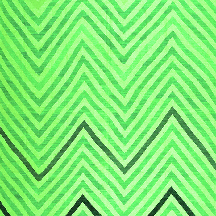 Abstract Green Contemporary Rug, con1710grn