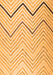 Serging Thickness of Machine Washable Abstract Orange Contemporary Area Rugs, wshcon1710org