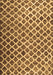 Machine Washable Abstract Brown Contemporary Rug, wshcon1711brn