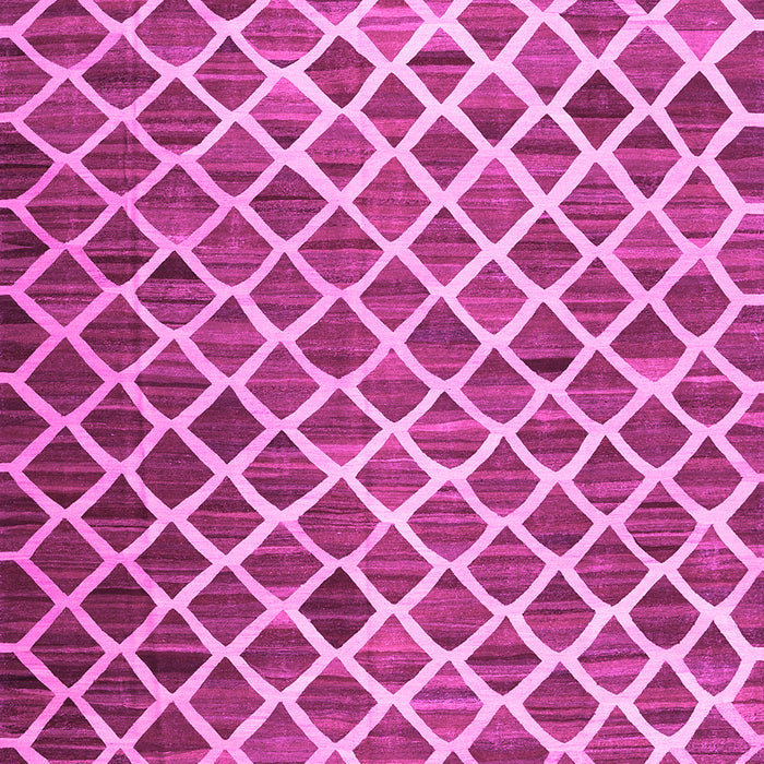 Machine Washable Abstract Pink Contemporary Rug, wshcon1711pnk