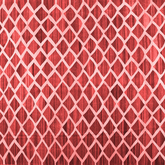 Abstract Red Contemporary Rug, con1711red