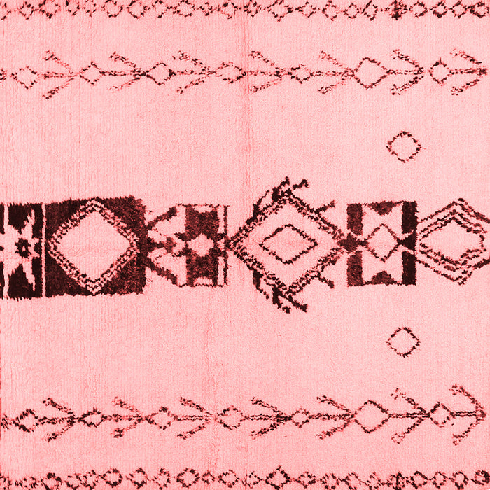 Machine Washable Solid Red Modern Rug, wshcon1712red