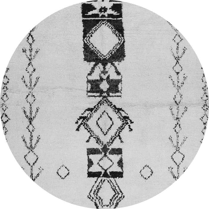 Machine Washable Solid Gray Modern Rug, wshcon1712gry