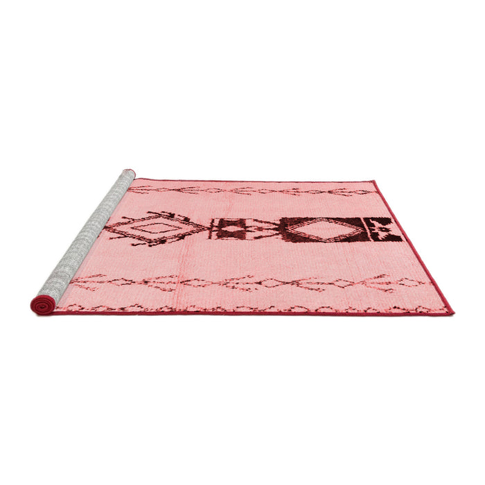 Modern Red Washable Rugs