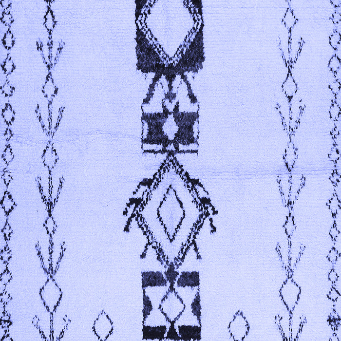 Solid Blue Modern Rug, con1712blu