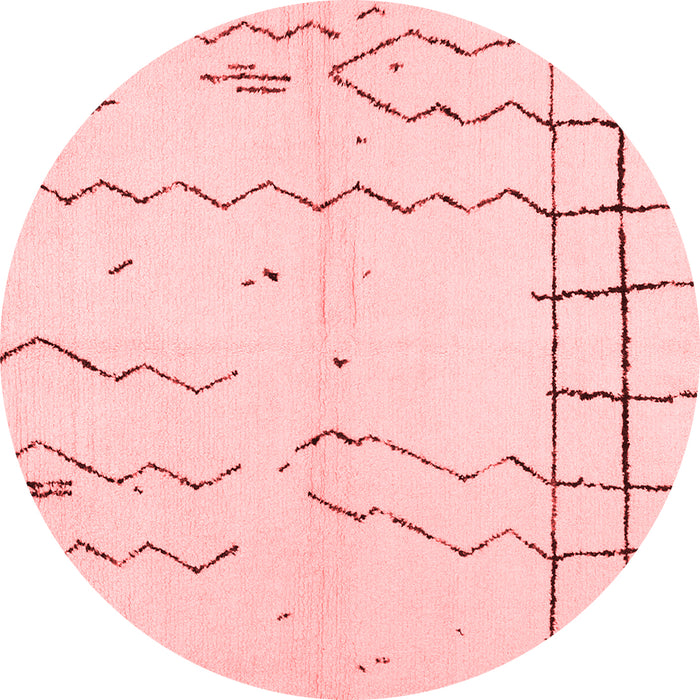 Machine Washable Solid Red Modern Rug, wshcon1713red