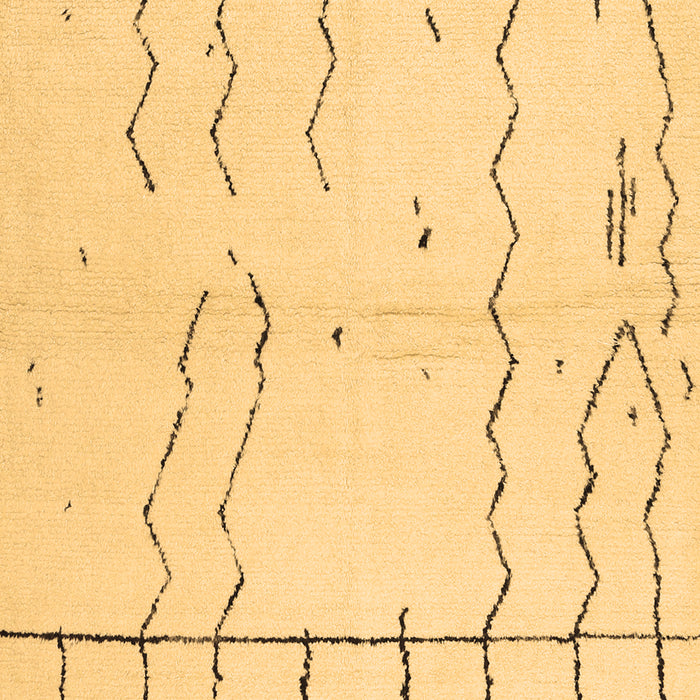 Solid Brown Modern Rug, con1713brn