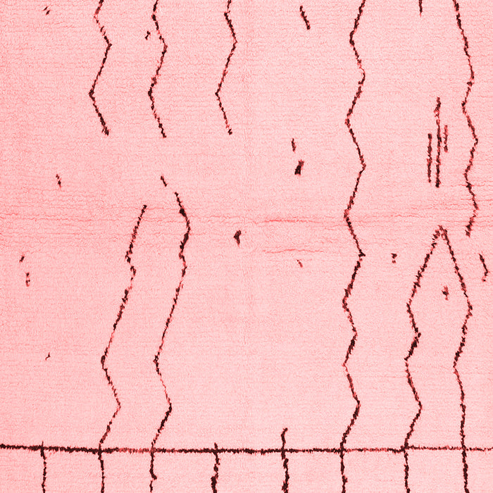 Solid Red Modern Area Rugs