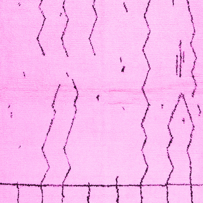 Solid Pink Modern Rug, con1713pnk