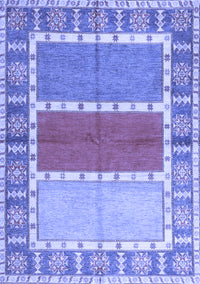 Southwestern Blue Country Rug, con1714blu