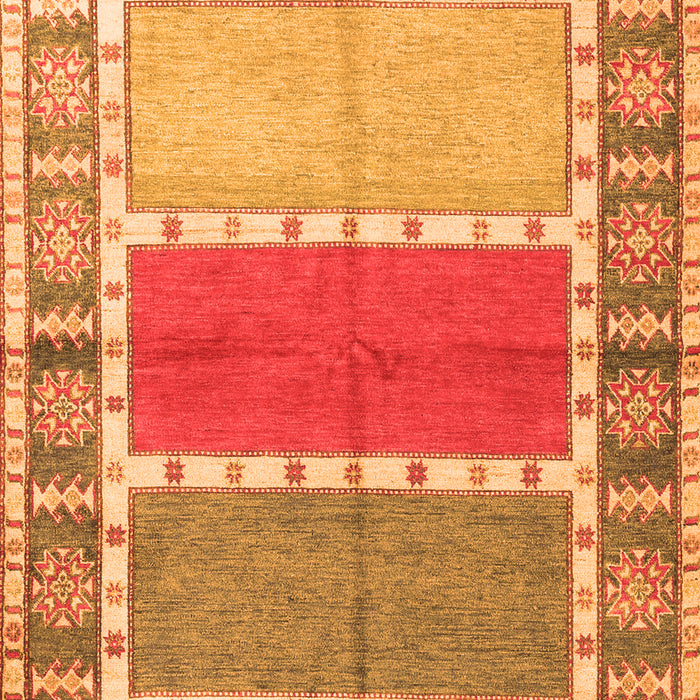Southwestern Orange Country Rug, con1714org