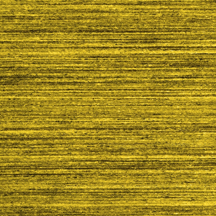 Abstract Yellow Contemporary Rug, con1715yw