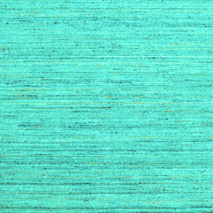 Machine Washable Abstract Turquoise Contemporary Area Rugs, wshcon1716turq