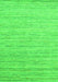 Abstract Green Contemporary Rug, con1716grn