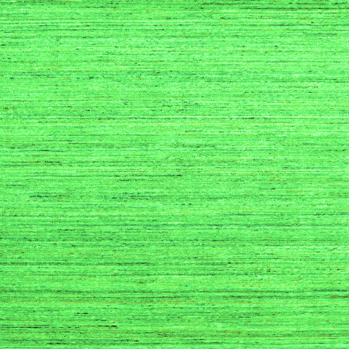 Serging Thickness of Abstract Green Contemporary Rug, con1716grn