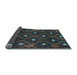 Sideview of Oriental Light Blue Traditional Rug, con1717lblu