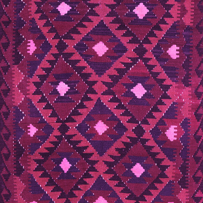 Machine Washable Oriental Pink Traditional Rug, wshcon1717pnk